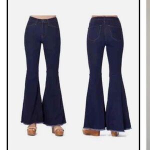 JUDY BLUE | Tiffany High Rise Super Flare Jeans | Dark Wash | Size 5 / 27